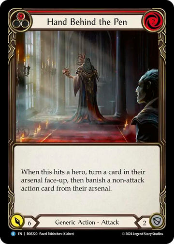 Hand Behind the Pen [ROS220] [Rosetta]