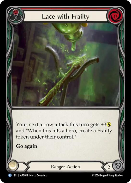 Lace with Frailty [AAZ018] [Armory Deck: Azalea]