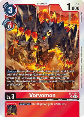 Vorvomon [EX7-007 R] [Digimon LIBERATOR] Foil