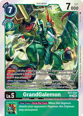 GrandGalemon [EX7-034 R] [Digimon LIBERATOR] Foil