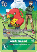 Agility Training (Starter Deck 18 Exclusive) [P-106 P] [Digimon Promotion Cards] Foil
