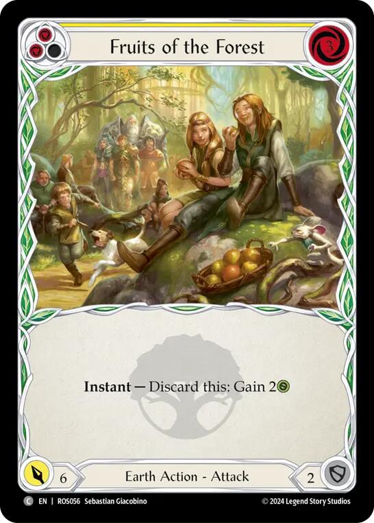 Fruits of the Forest (Yellow) [ROS056] [Rosetta] Rainbow Foil