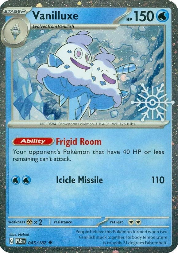 Vanilluxe (Holiday Calendar) [045/182] [Miscellaneous Cards & Products] Holofoil