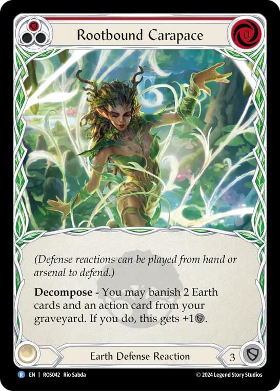 Rootbound Carapace (Red) [ROS042] [Rosetta]