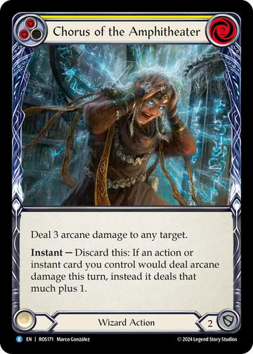 Chorus of the Amphitheater (Yellow) [ROS171] [Rosetta] Rainbow Foil