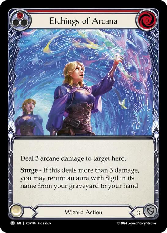 Etchings of Arcana (Red) [ROS189] [Rosetta]