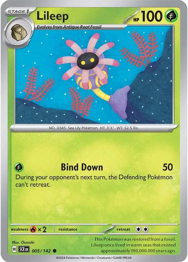 Lileep [005/142] - (Stellar Crown) Reverse Holofoil