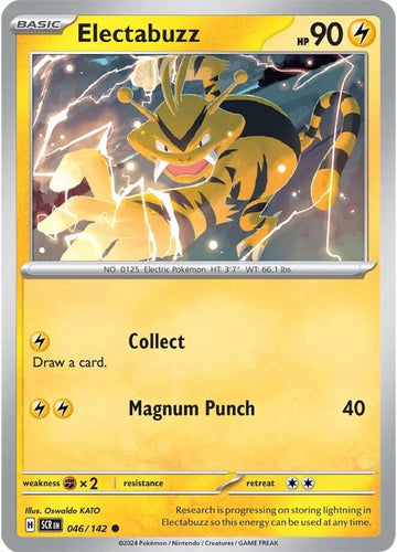 Electabuzz [046/142] - (Stellar Crown) Reverse Holofoil