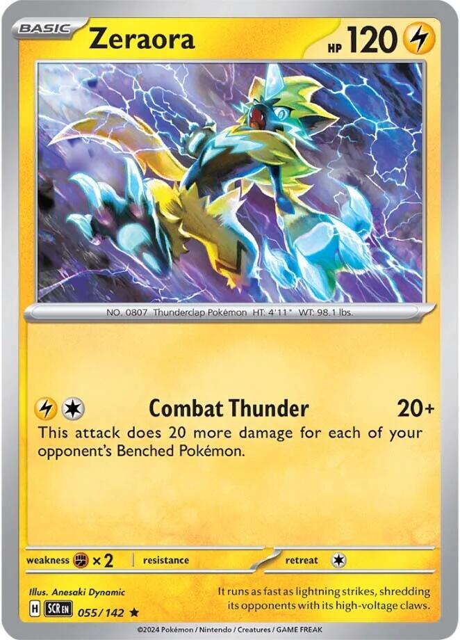 Zeraora [055/142] - (Stellar Crown) Holofoil