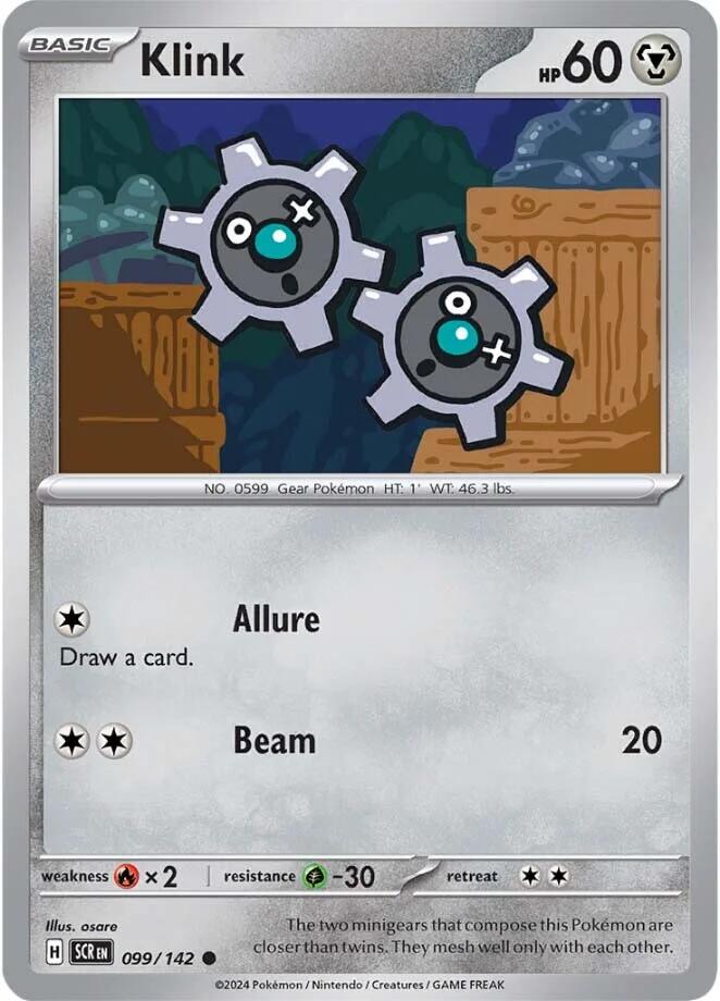 Klink [099/142] - (Stellar Crown) Reverse Holofoil