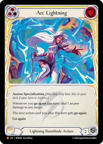 Arc Lightning [ROS010] (Rosetta) Rainbow Foil