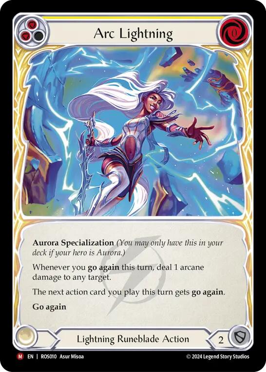 Arc Lightning [ROS010] (Rosetta) Rainbow Foil