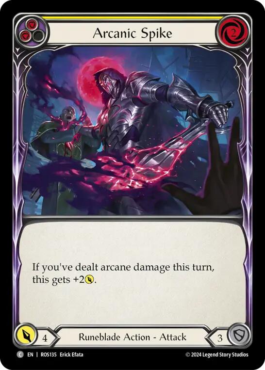 Arcanic Spike (Yellow) [ROS135] [Rosetta]