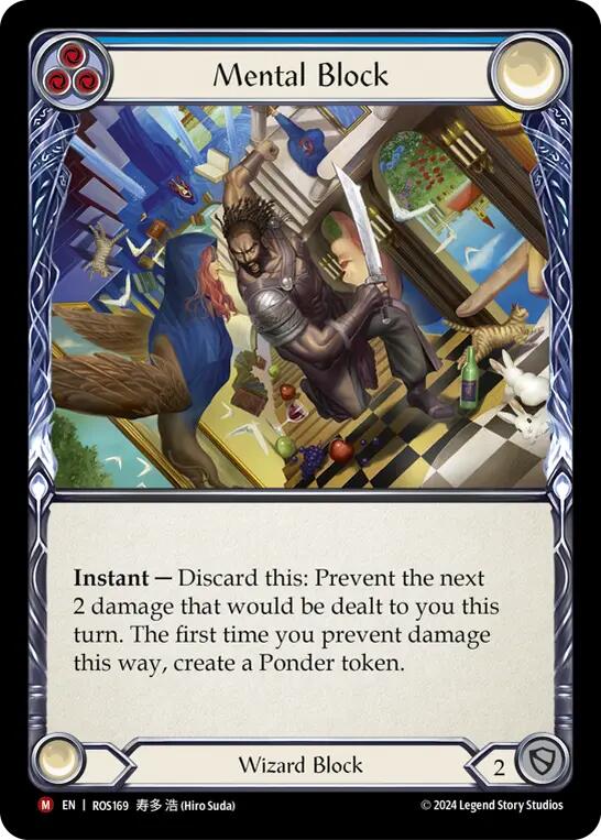 Mental Block [ROS169] [Rosetta] Rainbow Foil