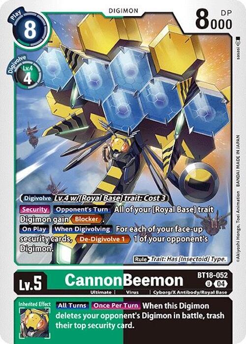 CannonBeemon [BT18-052 U] [Release Special Booster 2.0]