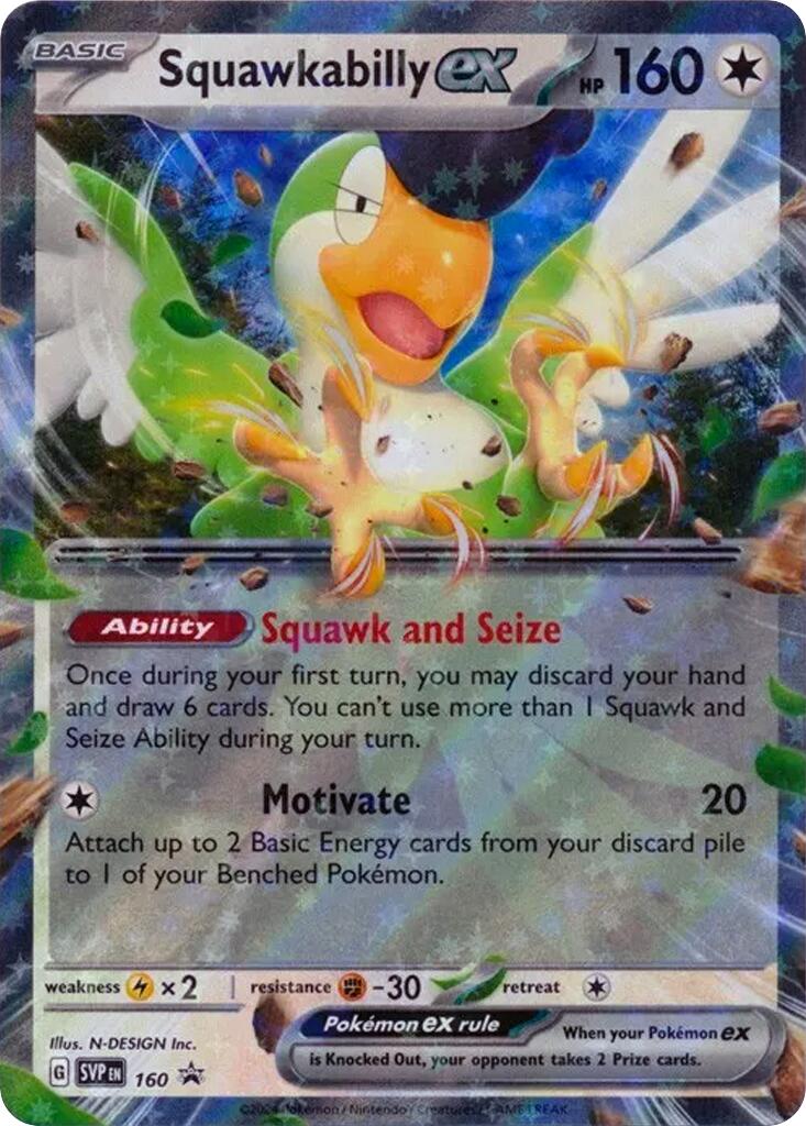 Squawkabilly ex - 160 [160] [Scarlet & Violet Promo Cards] Holofoil