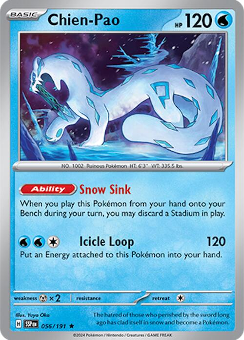 Chien-Pao [056/191] - (Surging Sparks) Holofoil
