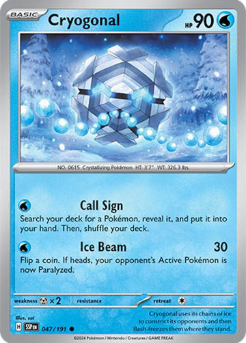 Cryogonal [047/191] - (Surging Sparks)