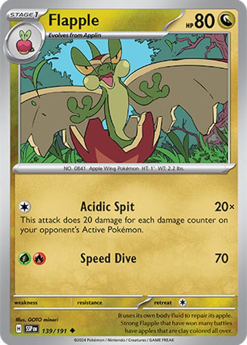 Flapple [139/191] - (Surging Sparks)
