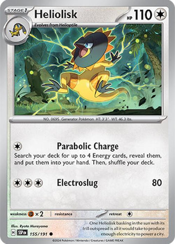 Heliolisk [155/191] - (Surging Sparks) Reverse Holofoil