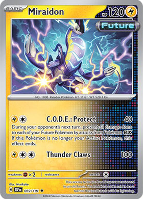 Miraidon [069/191] - (Surging Sparks) Reverse Holofoil