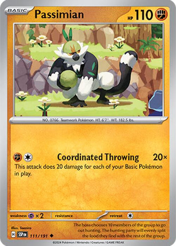 Passimian [111/191] - (Surging Sparks) Reverse Holofoil