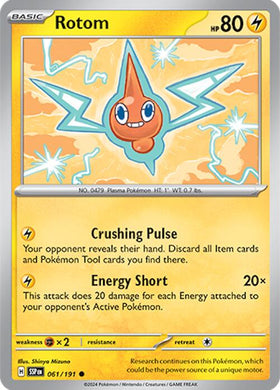 Rotom [061/191] - (Surging Sparks) Reverse Holofoil