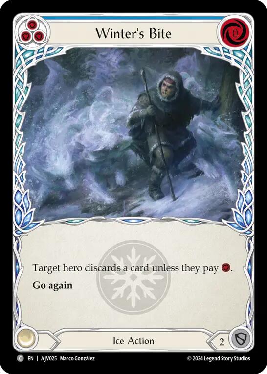 Winter's Bite (Blue) [AJV025] [Armory Deck: Jarl Vetreidi]