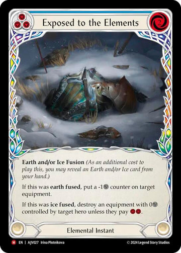 Exposed to the Elements [AJV027] [Armory Deck: Jarl Vetreidi]