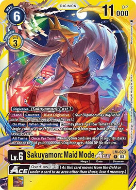 Sakuyamon: Maid Mode ACE [LM-023 P] [Special Limited Set] Foil