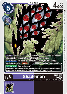 Shademon [BT19-068 U] [Release Special Booster 2.5]