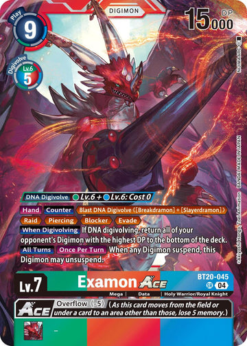 Examon ACE [BT20-045 SR] [Release Special Booster 2.5] Foil