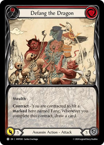 Defang the Dragon [HNT030] [The Hunted] Rainbow Foil