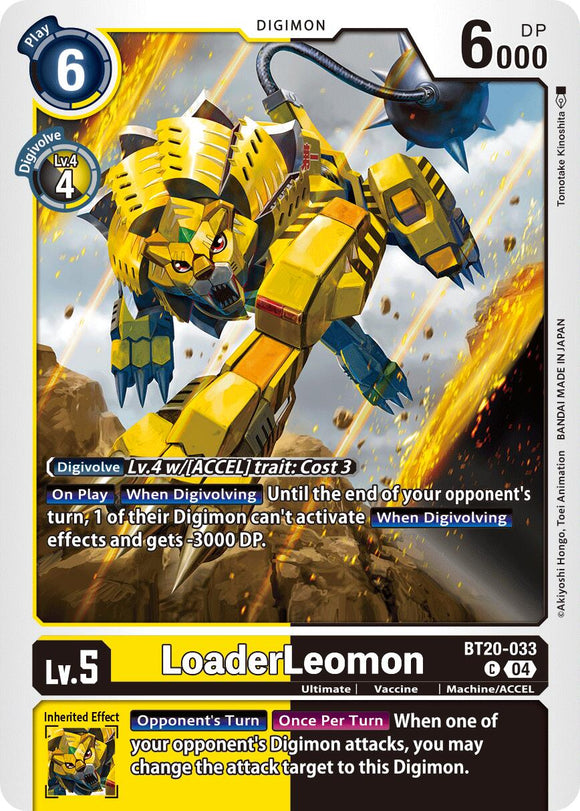 LoaderLeomon [BT20-033 C] [Release Special Booster 2.5]