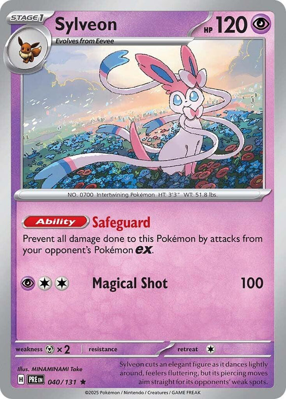 Sylveon [040/131] - (Prismatic Evolutions) Holofoil