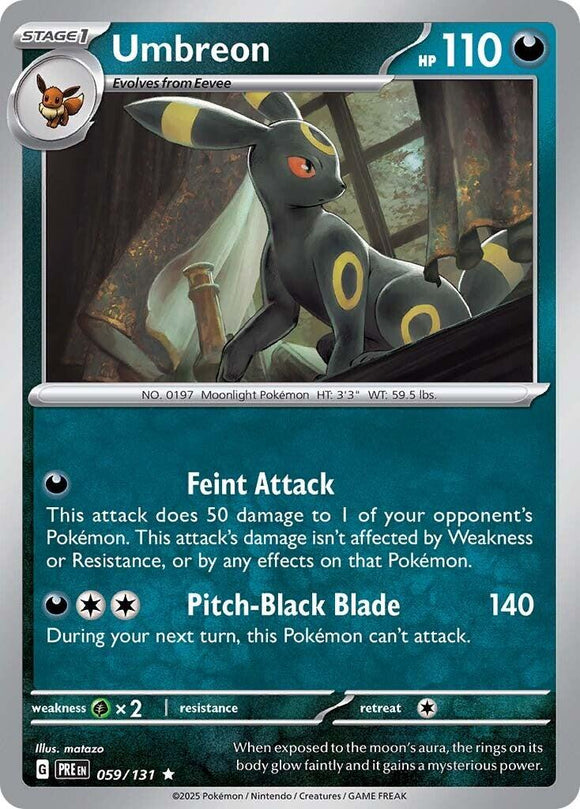 Umbreon [059/131] - (Prismatic Evolutions) Holofoil