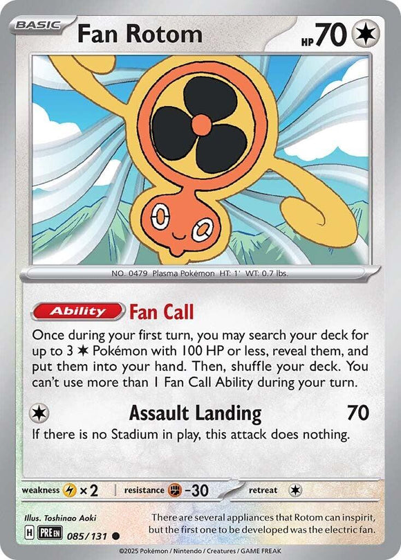 Fan Rotom [085/131] [Prismatic Evolutions] Reverse Holofoil