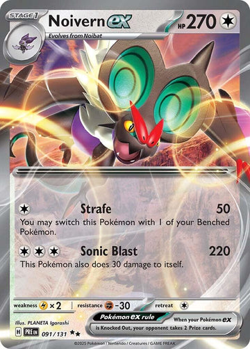 Noivern ex [091/131] [Prismatic Evolutions] Holofoil