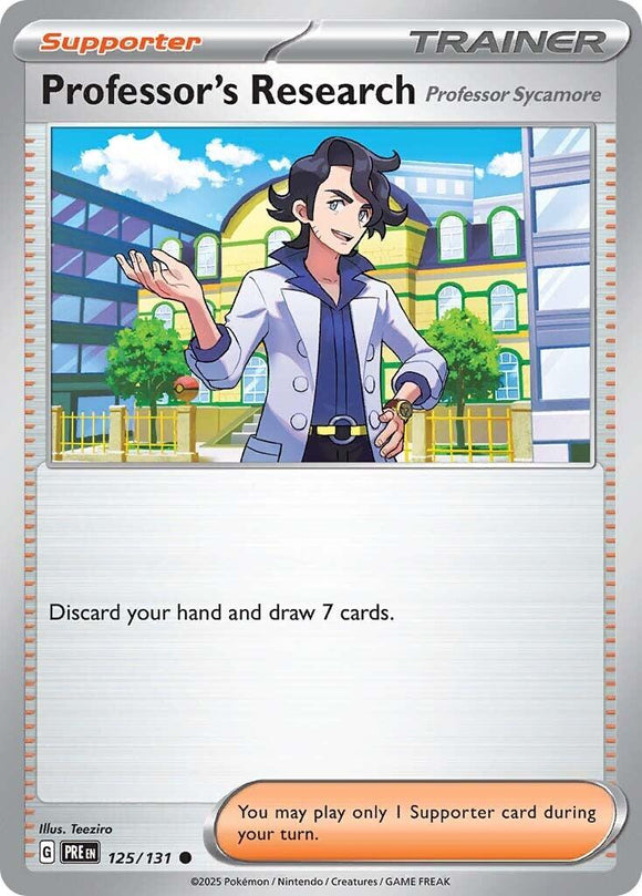 Professor's Research [Professor Sycamore] [125/131] [Prismatic Evolutions]