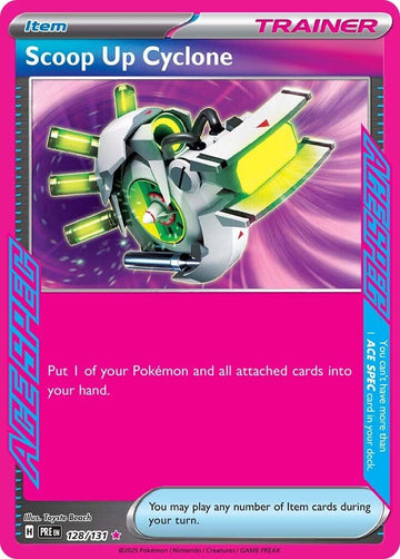 Scoop Up Cyclone [128/131] [Prismatic Evolutions] Holofoil