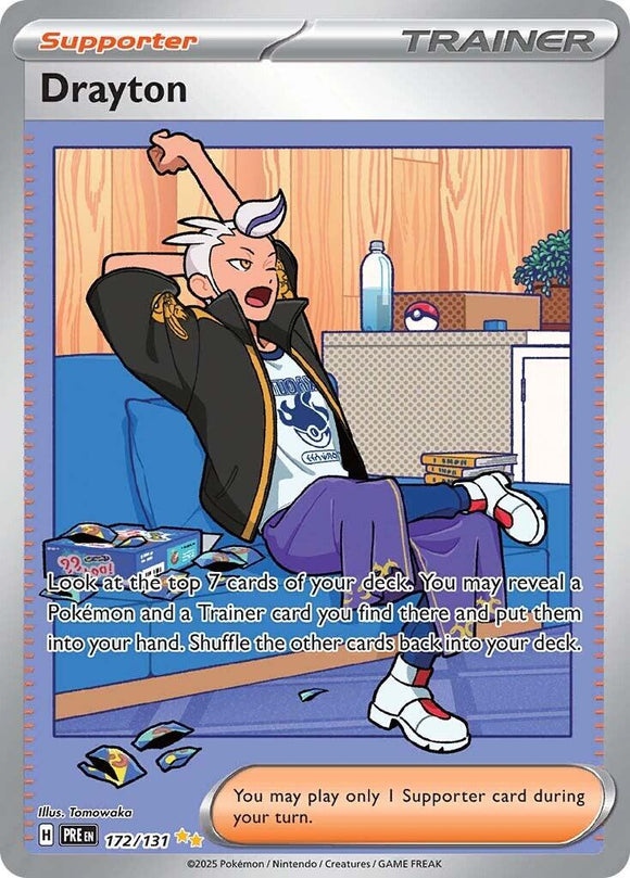 Drayton [172/131] - (Prismatic Evolutions) Holofoil