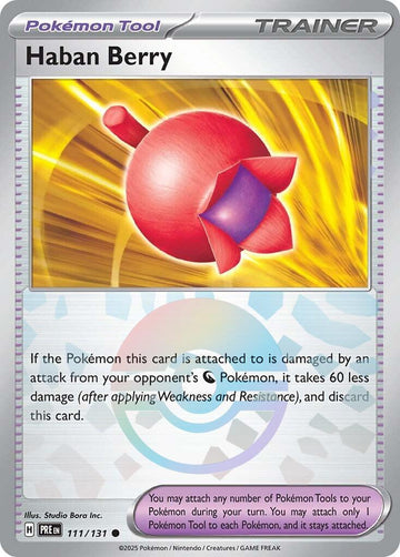 Haban Berry (Poke Ball Pattern) [111/131] [Prismatic Evolutions] Holofoil