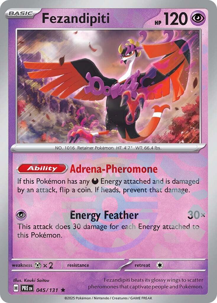 Fezandipiti (Master Ball Pattern) [045/131] - (Prismatic Evolutions) Holofoil