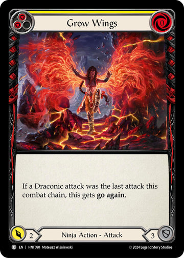 Grow Wings (Yellow) [HNT090] [The Hunted]