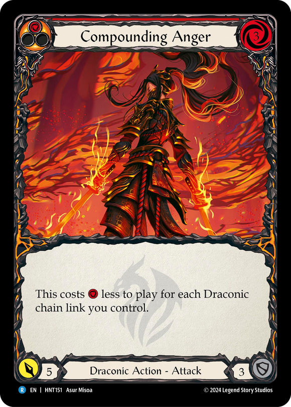 Compounding Anger (Red) [HNT151] [The Hunted]