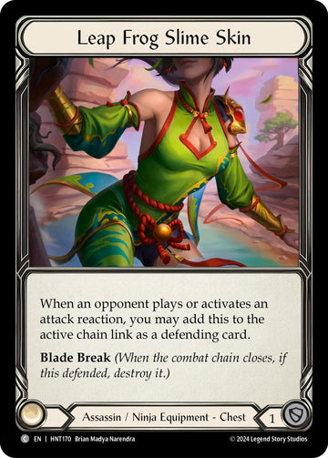 Leap Frog Slime Skin [HNT170] [The Hunted] Cold Foil