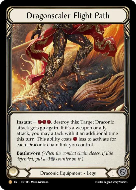 Dragonscaler Flight Path [HNT143] [The Hunted] Rainbow Foil