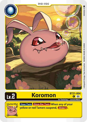 Koromon [BT21-004 C] [World Convergence]