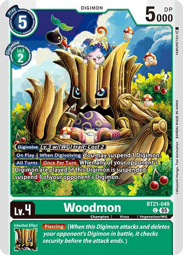 Woodmon [BT21-049 C] [World Convergence]