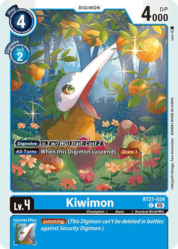 Kiwimon [BT21-034 C] [World Convergence]